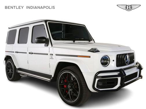 MANUFAKTUR Moonlight White Metallic 2022 Mercedes-Benz AMG G 63 4MATIC