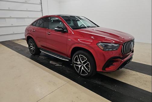 MANUFAKTUR Cardinal Red Metallic 2025 Mercedes-Benz AMG GLE 53 4MATIC+ Coupe