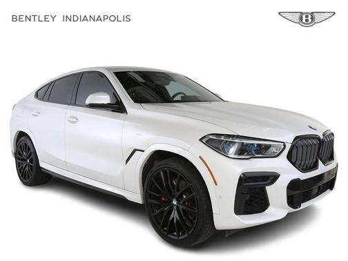 Mineral White Metallic 2023 BMW X6 xDrive40i