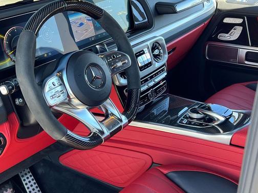 White 2021 Mercedes-Benz AMG G 63 4MATIC