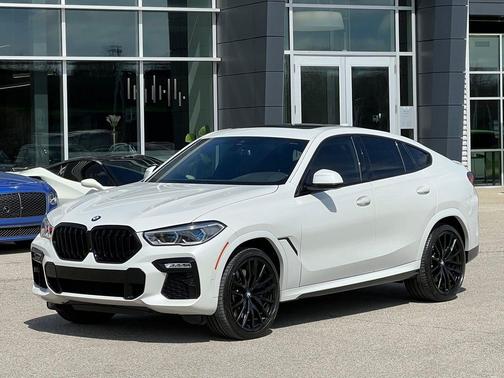 Mineral White Metallic 2020 BMW X6 M50i