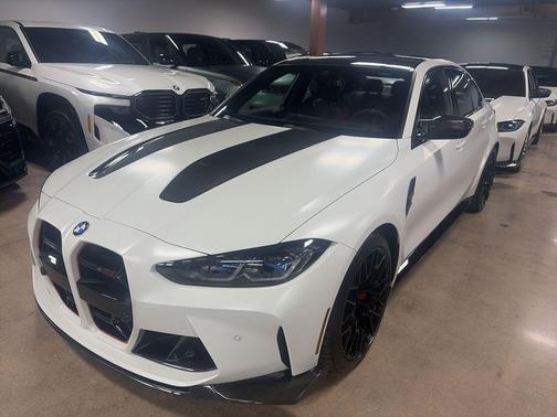 Frozen Solid White 2024 BMW M3 CS