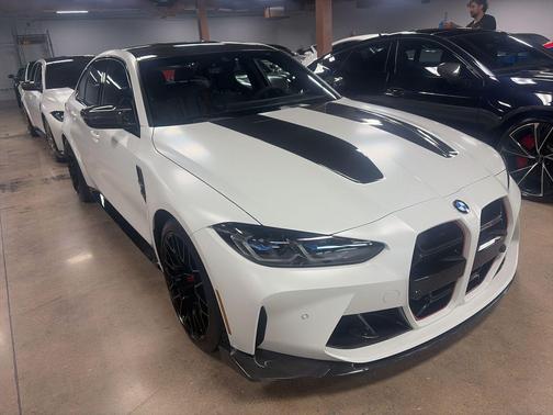 Frozen Solid White 2024 BMW M3 CS