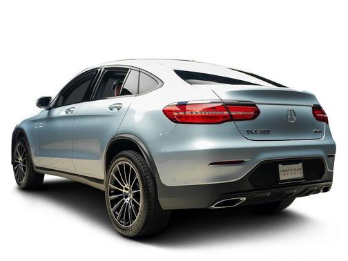 Diamond Silver Metallic 2018 Mercedes-Benz GLC 300 4MATIC Coupe