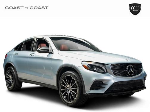 Diamond Silver Metallic 2018 Mercedes-Benz GLC 300 4MATIC Coupe