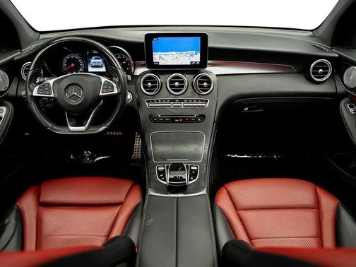 Diamond Silver Metallic 2018 Mercedes-Benz GLC 300 4MATIC Coupe