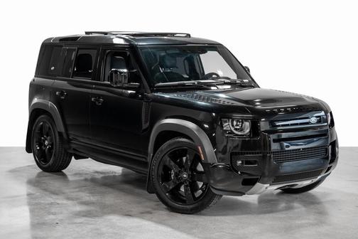 Santorini Black Metallic 2023 Land Rover Defender 110 V8