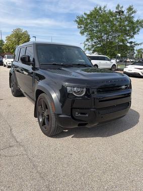 Santorini Black Metallic 2023 Land Rover Defender 110 V8