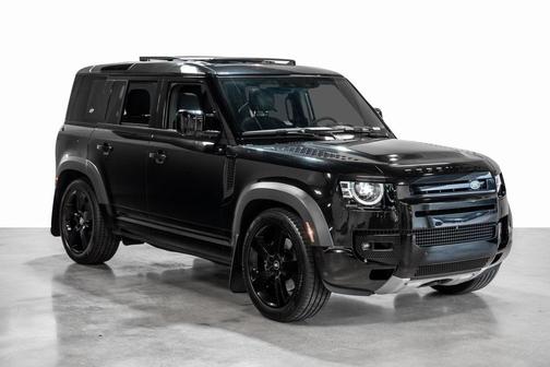 Santorini Black Metallic 2023 Land Rover Defender 110 V8