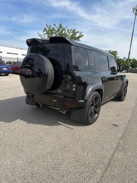 Santorini Black Metallic 2023 Land Rover Defender 110 V8