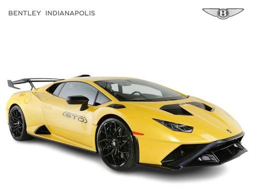 Giallo Belenus Metallic 2022 Lamborghini Huracan STO Coupe
