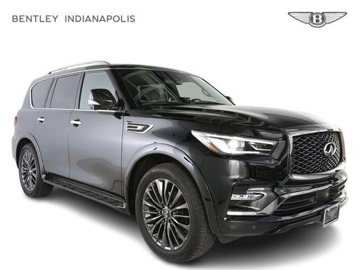 Black 2023 INFINITI QX80 SENSORY AWD