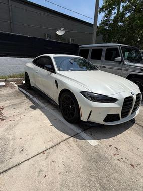 Frozen Brilliant White Metallic 2024 BMW M4 Base