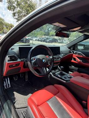 Frozen Brilliant White Metallic 2024 BMW M4 Base