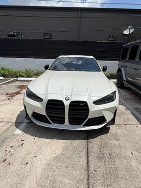 Frozen Brilliant White Metallic 2024 BMW M4 Base