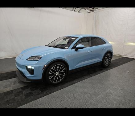 Blue 2025 Porsche Macan Macan Electric