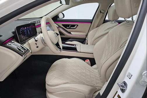 designo Diamond White 2021 Mercedes-Benz S-Class 4MATIC