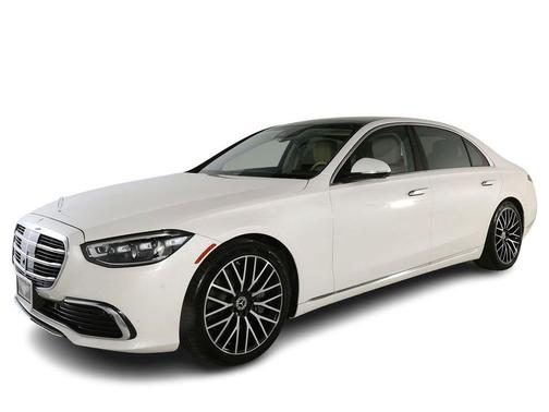 designo Diamond White 2021 Mercedes-Benz S-Class 4MATIC