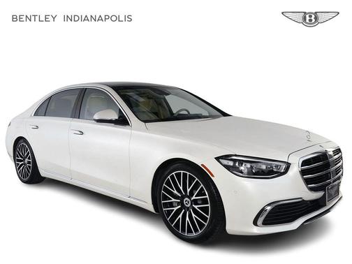 designo Diamond White 2021 Mercedes-Benz S-Class 4MATIC