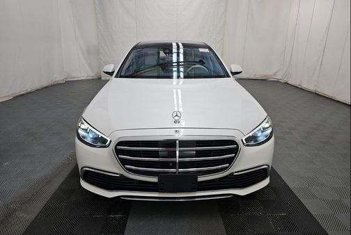 designo Diamond White 2021 Mercedes-Benz S-Class 4MATIC