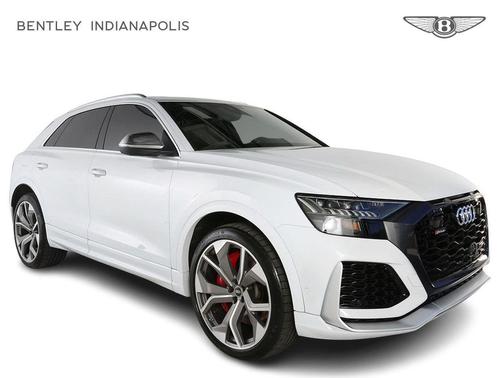 Glacier White Metallic 2022 Audi RS Q8 4.0T