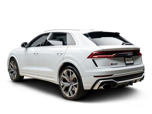 Glacier White Metallic 2022 Audi RS Q8 4.0T