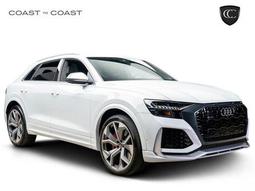 Glacier White Metallic 2022 Audi RS Q8 4.0T
