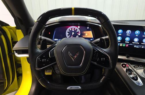 Accelerate Yellow Metallic 2023 Chevrolet Corvette Z06