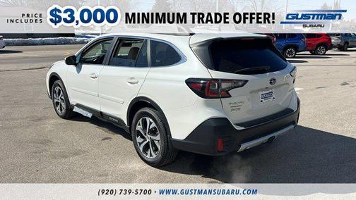 Crystal White Pearl 2020 Subaru Outback Limited