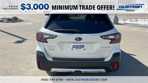 Crystal White Pearl 2020 Subaru Outback Limited