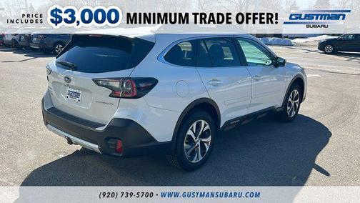 Crystal White Pearl 2020 Subaru Outback Limited