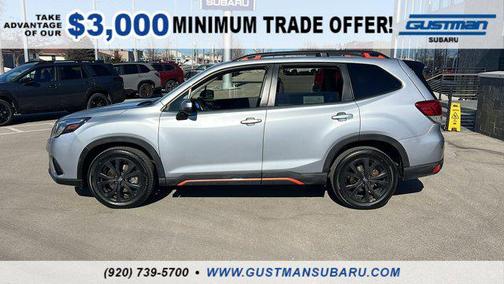 Ice Silver Metallic 2024 Subaru Forester Sport