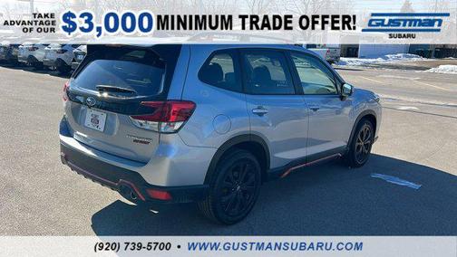 Ice Silver Metallic 2024 Subaru Forester Sport