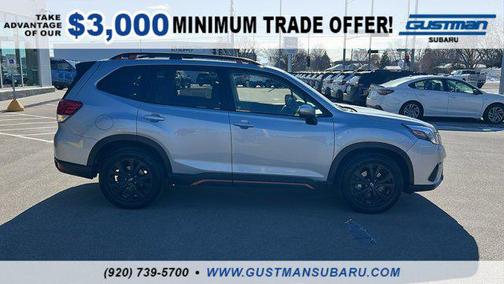 Ice Silver Metallic 2024 Subaru Forester Sport