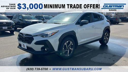 Crystal White Pearl 2024 Subaru Crosstrek Premium