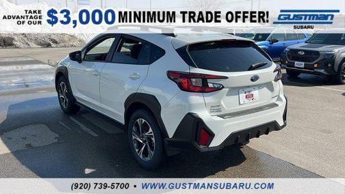Crystal White Pearl 2024 Subaru Crosstrek Premium