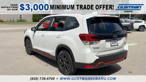 Crystal White Pearl 2020 Subaru Forester Sport