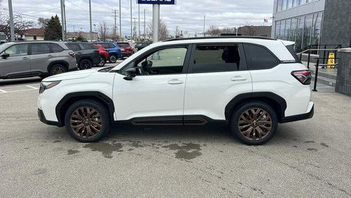 Crystal White Pearl 2026 Subaru Forester Sport