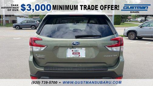 Jasper Green Metallic 2019 Subaru Forester Limited