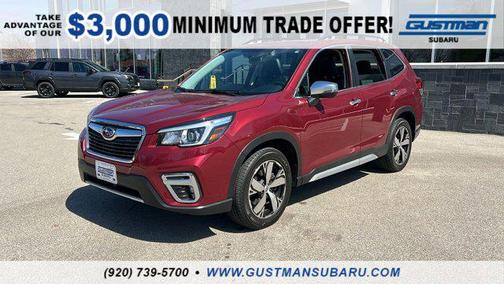 Crimson Red Pearl 2019 Subaru Forester Touring