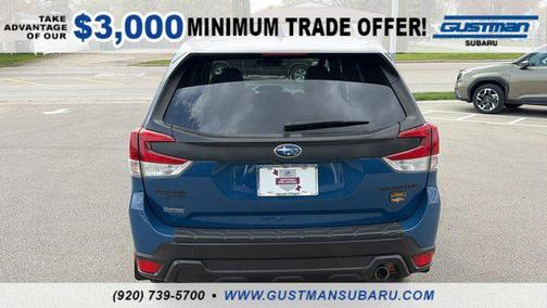 Geyser Blue 2022 Subaru Forester Wilderness