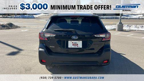 Crystal Black Silica 2025 Subaru Outback Onyx Edition XT