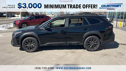 Crystal Black Silica 2025 Subaru Outback Onyx Edition XT