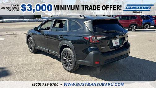 Crystal Black Silica 2025 Subaru Outback Onyx Edition XT