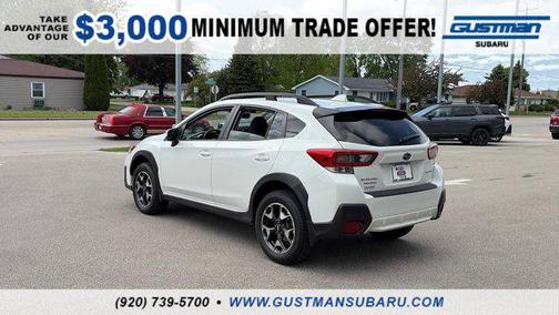 Crystal White Pearl 2020 Subaru Crosstrek Premium