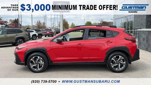 Pure Red 2025 Subaru Crosstrek Premium