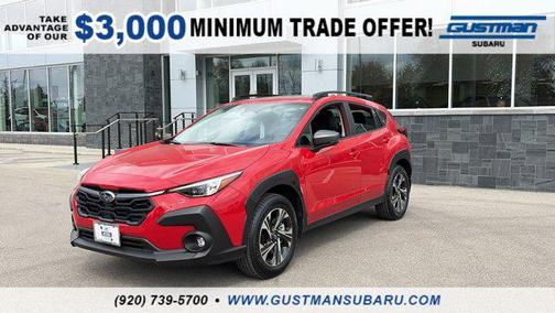 Pure Red 2025 Subaru Crosstrek Premium