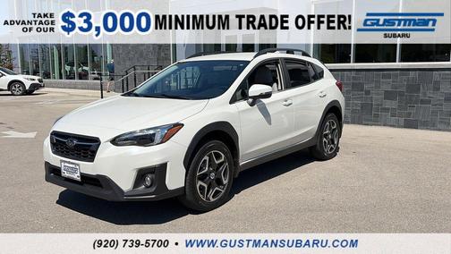 Crystal White Pearl 2018 Subaru Crosstrek 2.0i Limited