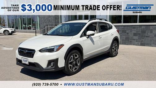 Crystal White Pearl 2018 Subaru Crosstrek 2.0i Limited