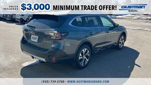 Gray 2020 Subaru Outback Limited